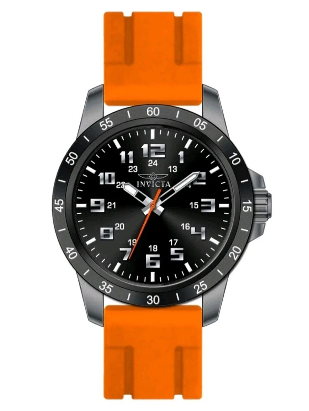 Invicta Pro Diver Stratus Men's Watch - 45mm Orange / Black